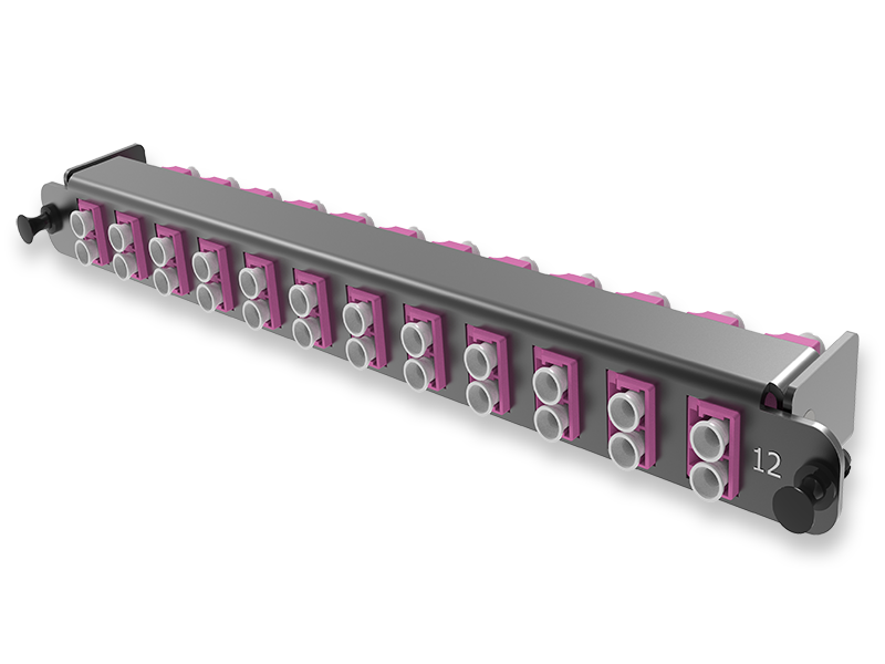 18214102 A2 - Адаптерная плата 12 x LC-Duplex адаптеров (цвет пурпурный), MM