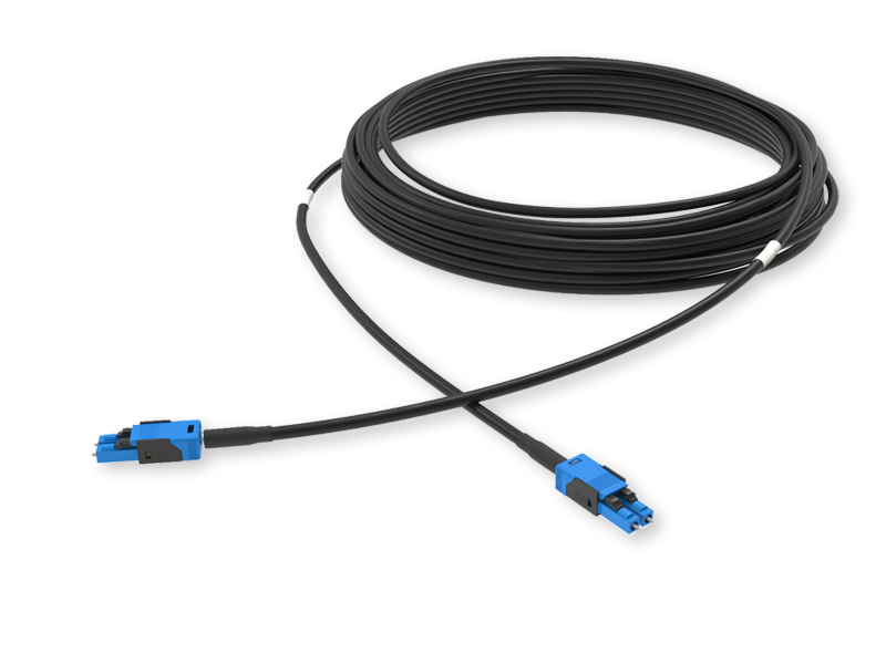 FTTA 2 x 09/125 OS2, LC Uniboot / LC Uniboot