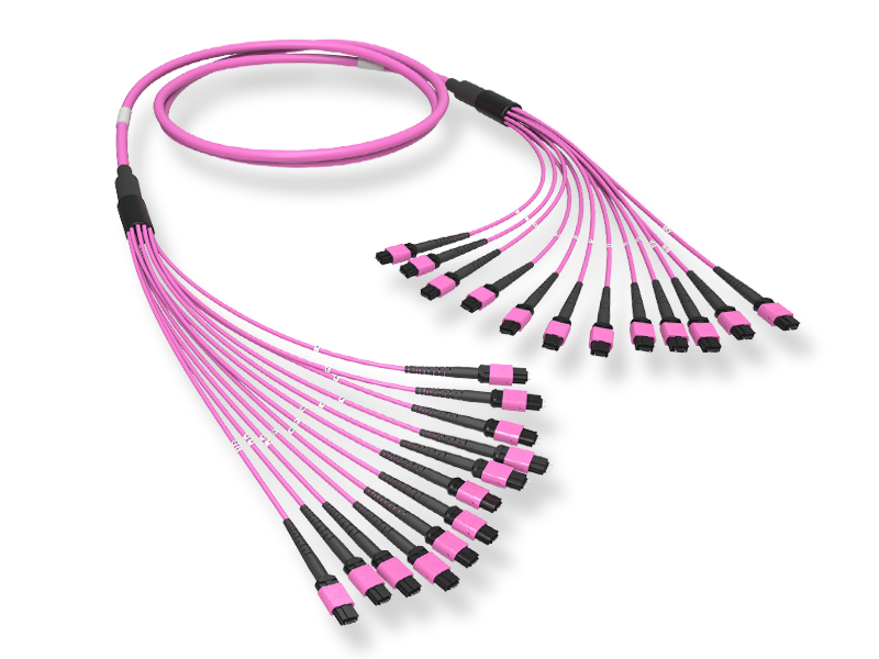 Оптическая магистральная сборка 144 x 50/125 OM4