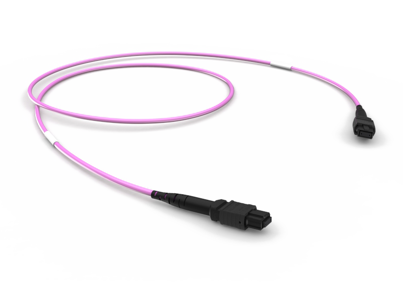 Оптическая соединительная сборка MPO/MPO, 12ОВ MM50/125 OM4