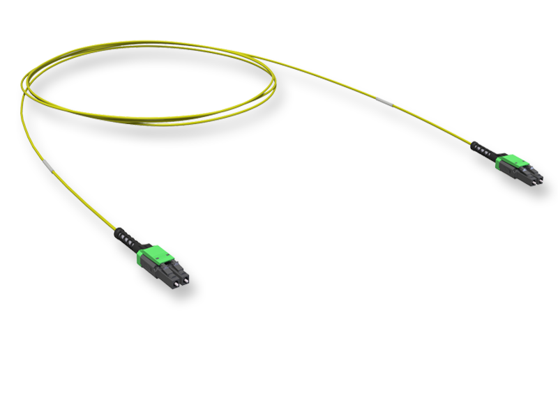 Оптический патчкорд LC-APC/LC-APC Duplex,  OS2