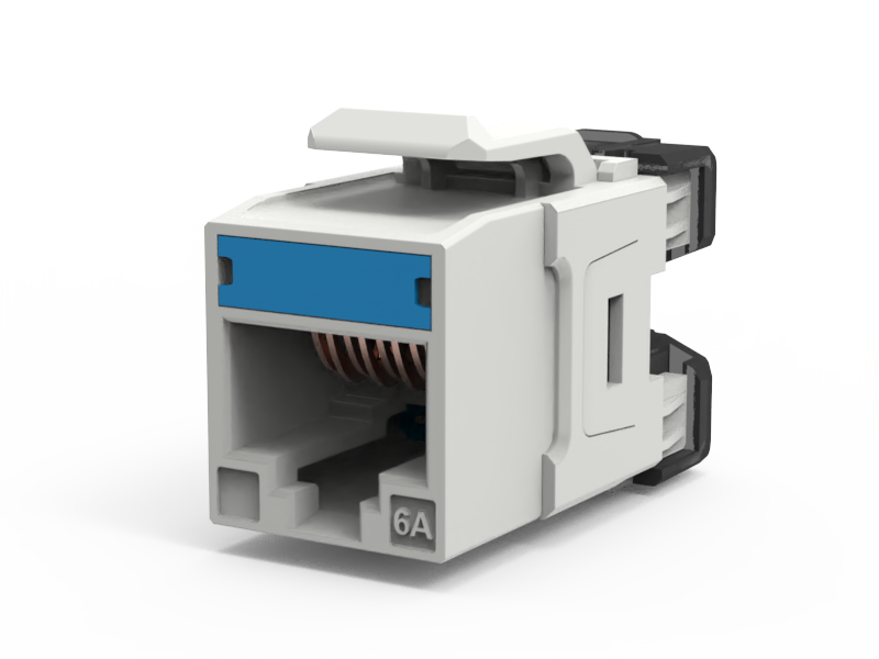 Неэкранированное модульное гнездо RJ45 Кат.6A