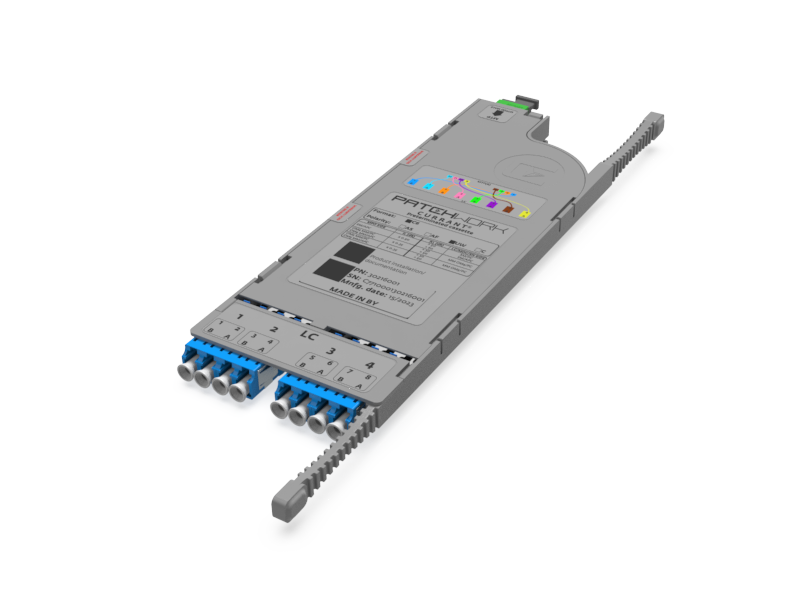 CС6 - Fiber preterminated cassette OS2 MTP(8)