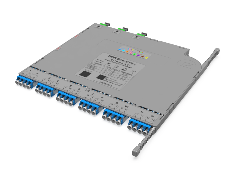  CС2 - Fiber preterminated cassette OS2 MTP(8)
