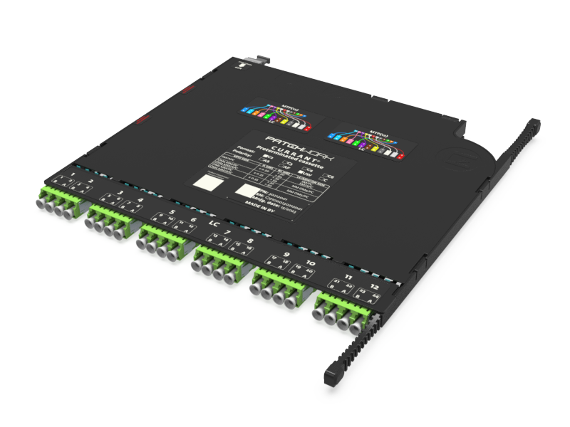 CС2 - Fiber preterminated cassette OM5 MTP(24)