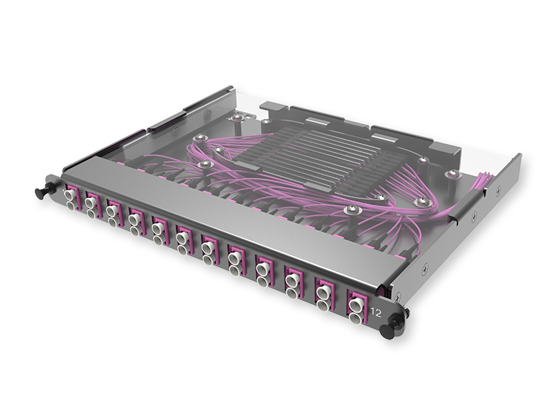 C2 - Оптическая кассета под сварку OM4 LC