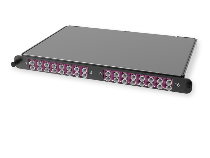 С2 - 32 x 50/125 OM4, MTP(16)f 8º APC/LC Duplex