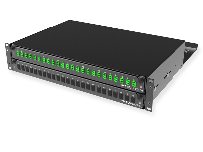  FO panel 24 x LС-APC Duplex, 09/125 OS2